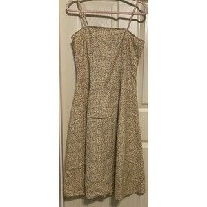 VTG Y2k Cottage Prairie Dress Dainty Floral Feminine 90s Boho Milkmaid Midi NWOT